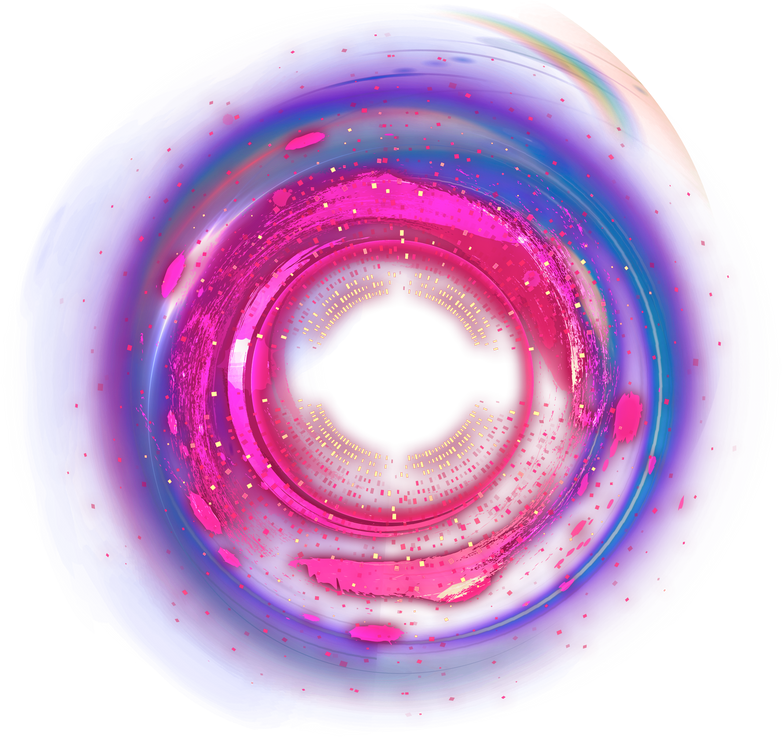 Glowing Neon Circle